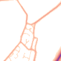 Daytime road noise heatmap for RG20 9SU