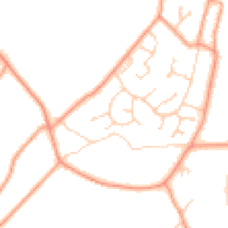 Daytime road noise heatmap for RG20 9TA