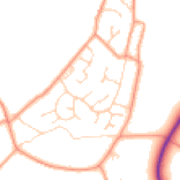 Daytime road noise heatmap for RG20 9TB