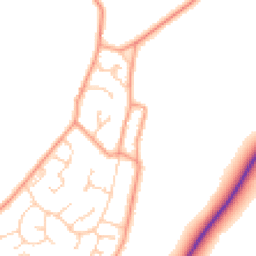 Daytime road noise heatmap for RG20 9TP