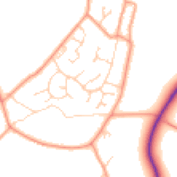 Daytime road noise heatmap for RG20 9UG