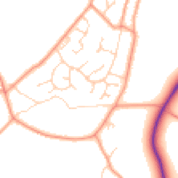 Daytime road noise heatmap for RG20 9UH