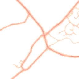 Daytime road noise heatmap for RG20 9UJ