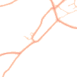 Daytime road noise heatmap for RG20 9XH