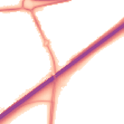 Night-time road noise heatmap for RG21 3AD