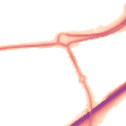 Night-time road noise heatmap for RG21 3AQ