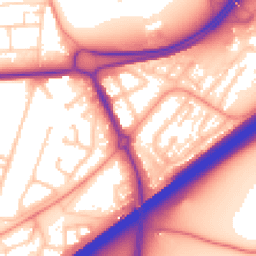 Daytime road noise heatmap for RG21 3BH