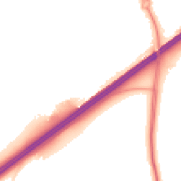 Night-time road noise heatmap for RG21 3BY