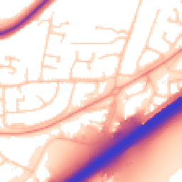 Daytime road noise heatmap for RG21 3HU