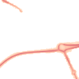 Night-time road noise heatmap for RG21 3PZ