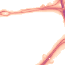 Night-time road noise heatmap for RG21 4BP