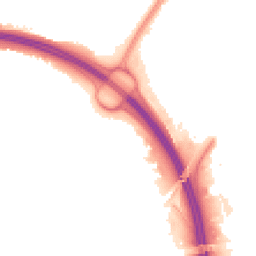 Night-time road noise heatmap for RG21 4JH