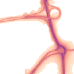 Night-time road noise heatmap for RG21 4NX