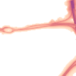 Night-time road noise heatmap for RG21 4QB