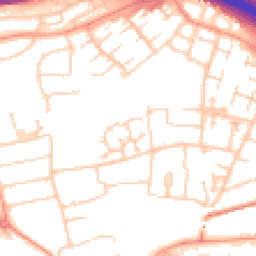 Daytime road noise heatmap for RG21 5GU