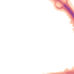 Night-time road noise heatmap for RG21 5PH