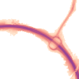 Night-time road noise heatmap for RG21 5RL