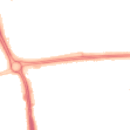 Night-time road noise heatmap for RG21 7SD