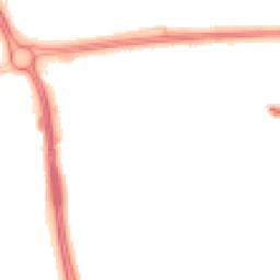 Night-time road noise heatmap for RG21 8FP