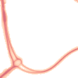 Night-time road noise heatmap for RG21 8WH