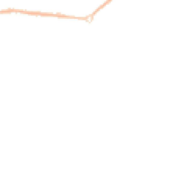 Night-time road noise heatmap for RG22 6SQ
