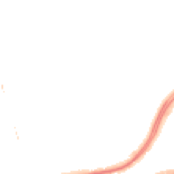Night-time road noise heatmap for RG24 7JS