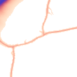 Daytime road noise heatmap for RG25 2AG