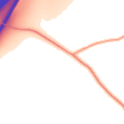 Daytime road noise heatmap for RG25 2AR