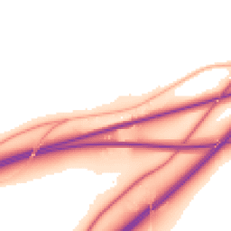 Night-time road noise heatmap for RG25 2BA