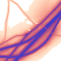 Daytime road noise heatmap for RG25 2BB