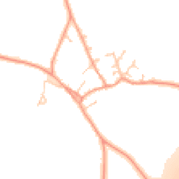 Daytime road noise heatmap for RG25 2DA