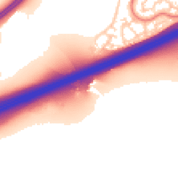Daytime road noise heatmap for RG25 2DB