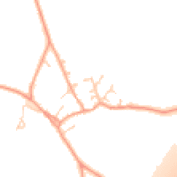 Daytime road noise heatmap for RG25 2DF