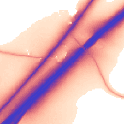 Daytime road noise heatmap for RG25 2DH