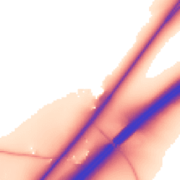 Daytime road noise heatmap for RG25 2DJ