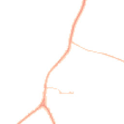 Daytime road noise heatmap for RG25 2DN