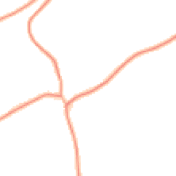 Daytime road noise heatmap for RG25 2DY