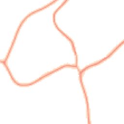 Daytime road noise heatmap for RG25 2EB