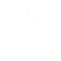 Night-time road noise heatmap for RG25 2EB
