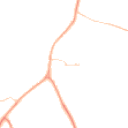 Daytime road noise heatmap for RG25 2EF