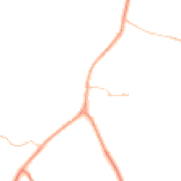 Daytime road noise heatmap for RG25 2EG
