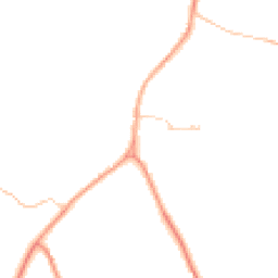 Daytime road noise heatmap for RG25 2EH