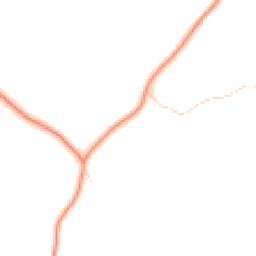 Daytime road noise heatmap for RG25 2FA