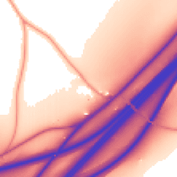 Daytime road noise heatmap for RG25 2FH