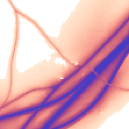 Daytime road noise heatmap for RG25 2FJ