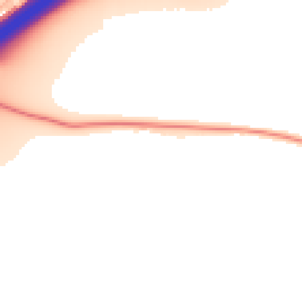 Daytime road noise heatmap for RG25 2JZ