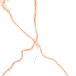 Daytime road noise heatmap for RG25 2LJ