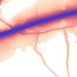 Daytime road noise heatmap for RG25 2LT