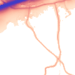 Daytime road noise heatmap for RG25 2LU