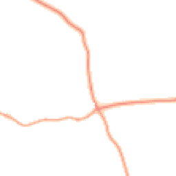 Daytime road noise heatmap for RG25 2LX
